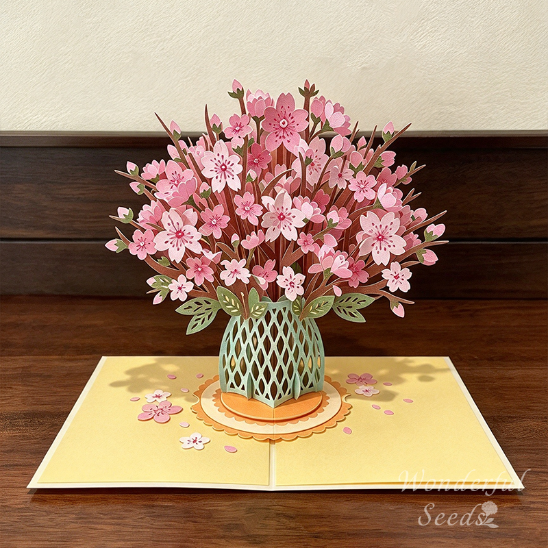 ✨🌱Early Holiday Sale 49% OFF🌱2027 Eco-Friendly Plantable “Everlasting” Seed 3D Pop-Up Bouquet Greeting Card