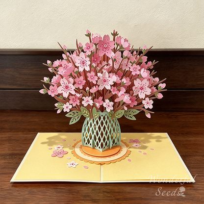 ✨🌱Early Holiday Sale 49% OFF🌱2027 Eco-Friendly Plantable “Everlasting” Seed 3D Pop-Up Bouquet Greeting Card