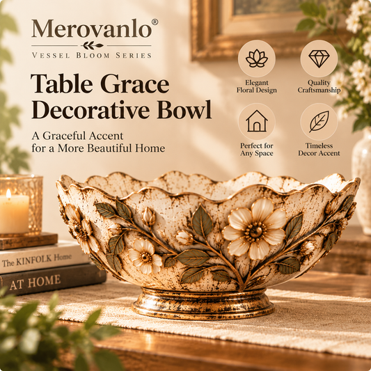 Merovanlo® Table Grace Decorative Bowl