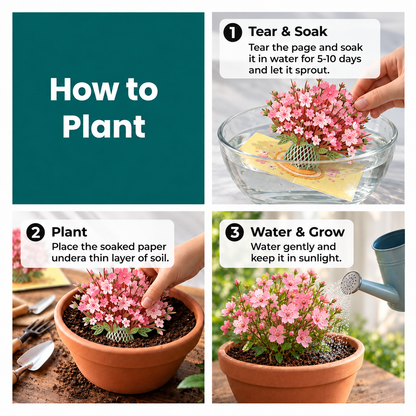 ✨🌱Early Holiday Sale 49% OFF🌱2027 Eco-Friendly Plantable “Everlasting” Seed 3D Pop-Up Bouquet Greeting Card