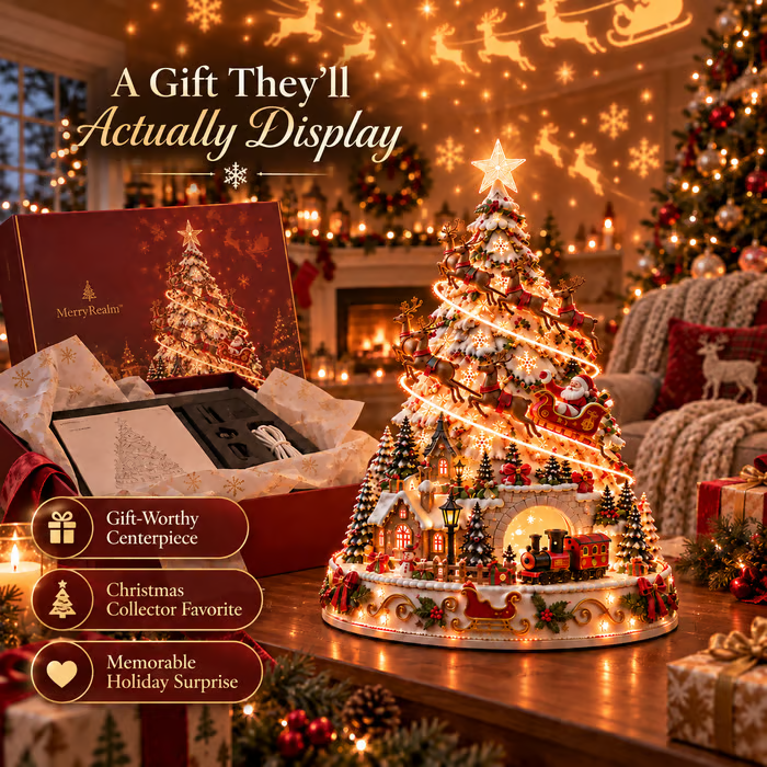 Free Shipping | Pre-sale 🎅 Early Christmas Discount: 49% Off 🎄 Christmas Village Lightscape Tree