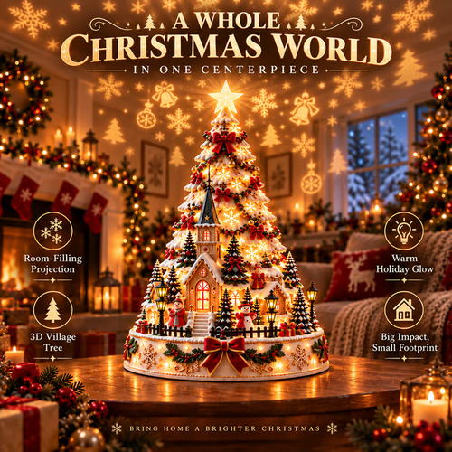 Free Shipping | Pre-sale 🎅 Early Christmas Discount: 49% Off 🎄 Christmas Village Lightscape Tree