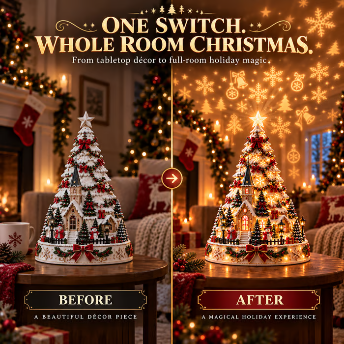 Free Shipping | Pre-sale 🎅 Early Christmas Discount: 49% Off 🎄 Christmas Village Lightscape Tree