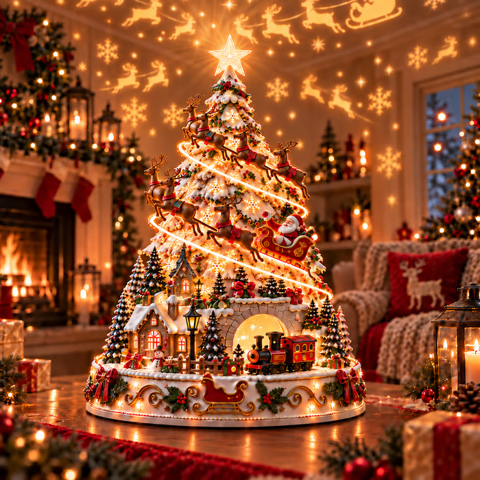 Free Shipping | Pre-sale 🎅 Early Christmas Discount: 49% Off 🎄 Christmas Village Lightscape Tree