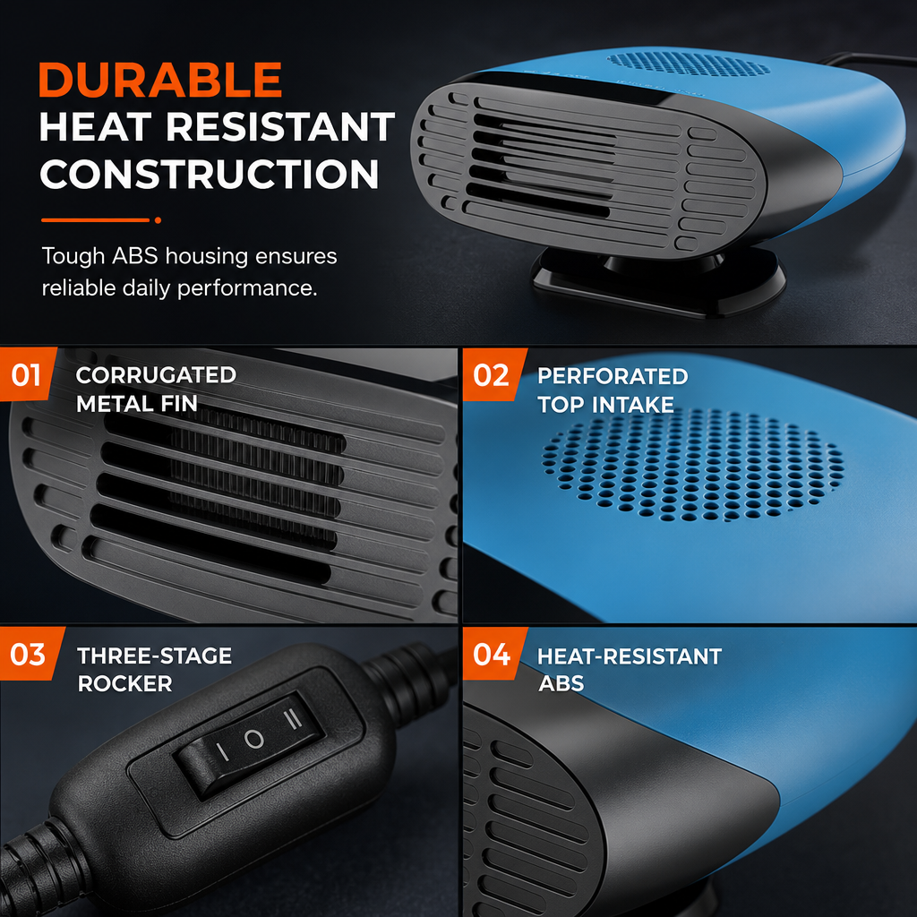 💥Last Day!!!➡️Big Sale-45% OFF Only 39.99🔥Car Heater & Windshield Defroster Fan